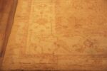 Corner Of Large Antique Turkish Oushak Rug 71508 by Nazmiyal Antique Rugs