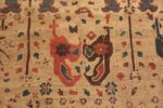 Detail Of Antique Persian Bakshaish Rug 71958 by Nazmiyal Antique Rugs