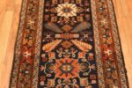 Detail Of Antique Persian Heriz Runner 72000 by Nazmiyal Antique Rugs