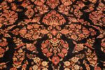 Detail Of Large Antique Persian Sarouk Rug 71839 by Nazmiyal Antique Rugs