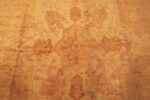 Detail Of Large Antique Turkish Oushak Rug 71508 by Nazmiyal Antique Rugs