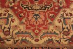 Details Of Antique Persian Heriz Rug 71982 by Nazmiyal Antique Rugs
