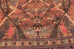 Details Of Fine Floral Tree Of Life Oversized Antique Persian Vase Design Khorassan Garden Rug 71842 by Nazmiyal Antique Rugs