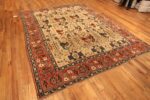 Side Of Antique Persian Bakshaish Rug 71958 by Nazmiyal Antique Rugs