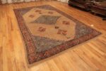Side Of Antique Persian Bakshaish Rug 71974 by Nazmiyal Antique Rugs