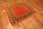 Side Of Antique Turkish Oushak Rug 71975 by Nazmiyal Antique Rugs