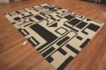 Side Of The Huari Design Kilim Rug By Genaro Rivas 60865 by Nazmiyal Antique Rugs