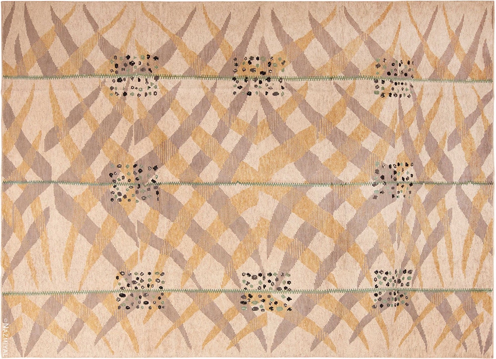 Swedish Style Pile Rug Swedish Style Pile Rug #60900 by Nazmiyal antique Rugs