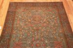 Top Of Antique Bezalel Rug from Jerusalem Israel 8514 by Nazmiyal Antique Rugs