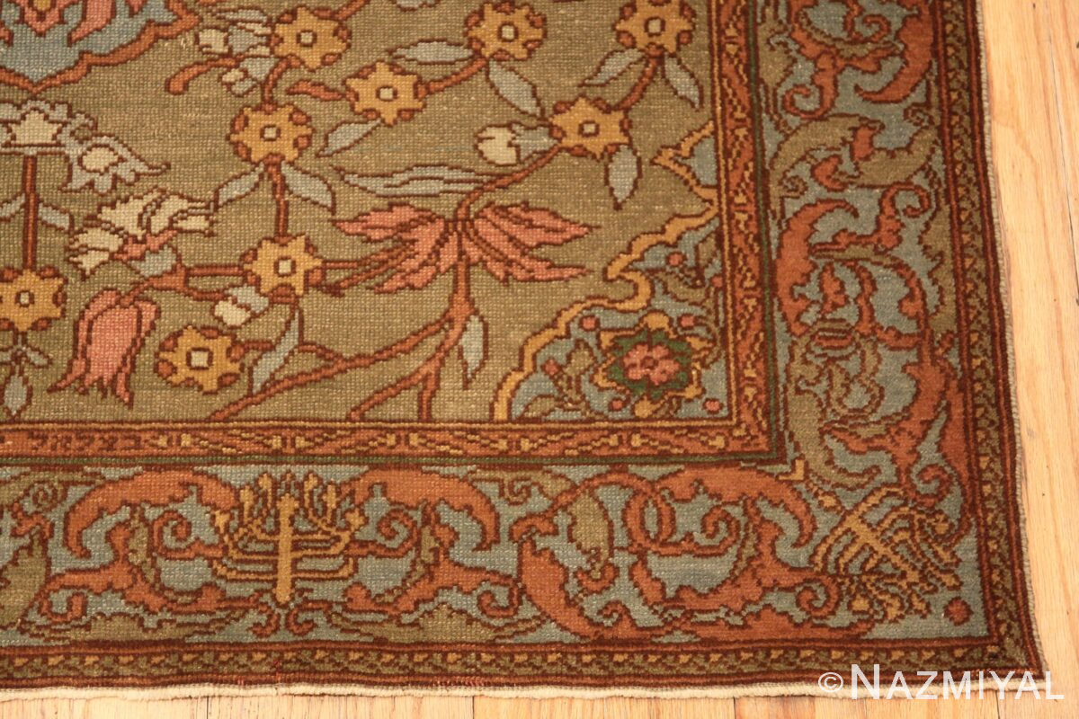 Antique Bezalel Rug from Jerusalem Israel 8514 Nazmiyal Rugs