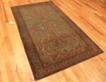 Whole View Of Antique Bezalel Rug from Jerusalem Israel 8514 by Nazmiyal Antique Rugs