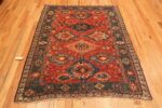 Whole View Of Antique Caucasian Soumak Rug 71969 by Nazmiyal Antique Rugs