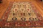 Whole View Of Antique Persian Bakshaish Rug 71958 by Nazmiyal Antique Rugs
