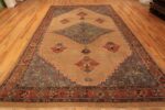 Whole View Of Antique Persian Bakshaish Rug 71974 by Nazmiyal Antique Rugs