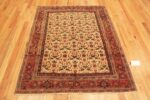Whole View Of Antique Persian Heriz Rug 71968 by Nazmiyal Antique Rugs