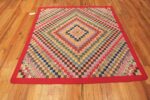 Whole View Of Colorful Antique American Quilt 71962 by Nazmiyal Antique Rugs