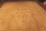 Whole View Of Large Antique Turkish Oushak Rug 71508 by Nazmiyal Antique Rugs