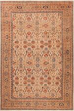 Antique Persian Mahal Rug 71971 by Nazmiyal Antique Rugs