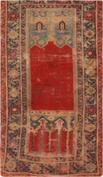 Antique Turkish Ladik Rug 71976 by Nazmiyal Antique Rugs