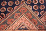Back Of Antique Chinese Kansu Runner Rug 72015 by Nazmiyal Antique Rugs