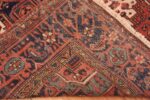 Back Of Antique Persian Heriz Rug 72037 by Nazmiyal Antique Rugs