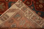 Back Of Antique Persian Heriz Rug 72087 by Nazmiyal Antique Rugs