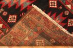 Back Of Antique Persian Heriz Tribal Runner Rug 72050 by Nazmiyal Antique Rugs