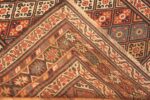 Back Of Antique Persian Kurdish Runner Rug 72043 by Nazmiyal Antique Rugs