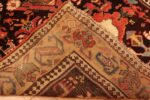 Back Of Colorful Antique North West Persian Runner Rug 72112 by Nazmiyal Antique Rugs