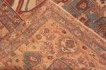Back Of Large Antique Persian Heriz Rug 72051 by Nazmiyal Antique Rugs
