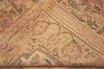 Back Of Oversized Decorative Antique Persian Khorassan Dorokhsh Rug 71956 by Nazmiyal Antique Rugs