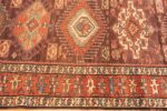 Border Of Antique North West Persian Tribal Runner Rug 72110 by Nazmiyal Antique Rugs