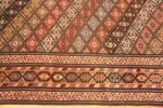 Border Of Antique Persian Kurdish Runner Rug 72043 by Nazmiyal Antique Rugs