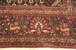 Border Of Antique Persian Mohtasham Kashan Rug 71617 by Nazmiyal Antique Rugs