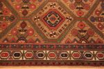 Border Of Antique Persian Serab Geometric Runner Rug 72049 by Nazmiyal Antique Rugs