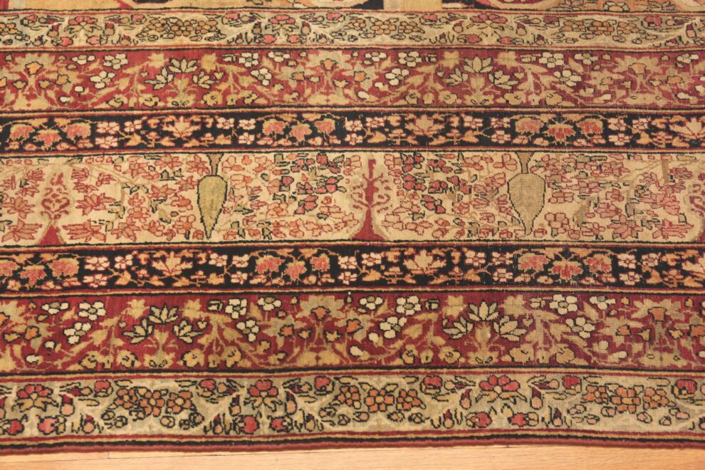 Fine Persian Kerman Garden Rug 72038 Nazmiyal Antique Rugs