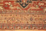 Border Of Large Antique Persian Heriz Rug 72051 by Nazmiyal Antique Rugs