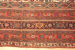 Border Of Oversized Antique Persian Bidjar Rug 72040 by Nazmiyal Antique Rugs