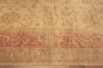Border Of Oversized Vintage Turkish Oushak Rug 71966 by Nazmiyal Antique Rugs