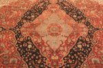 Center Of Antique Persian Mohtasham Kashan Area Rug 72096 by Nazmiyal Antique Rugs