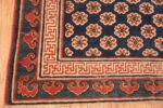 Corner Of Antique Chinese Kansu Runner Rug 72015 by Nazmiyal Antique Rugs