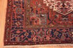 Corner Of Antique Persian Heriz Rug 72037 by Nazmiyal Antique Rugs