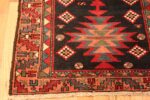 Corner Of Antique Persian Heriz Tribal Runner Rug 72050 by Nazmiyal Antique Rugs