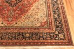 Corner Of Antique Persian Mohtasham Kashan Area Rug 72096 by Nazmiyal Antique Rugs