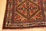 Corner Of Antique Persian Serab Geometric Runner Rug 72049 by Nazmiyal Antique Rugs