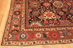 Corner Of Antique Persian Sultanabad Rug 72084 by Nazmiyal Antique Rugs