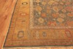 Corner Of Large Antique Turkish Oushak Rug 71595 by Nazmiyal Antique