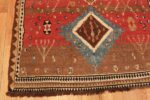 Corner Of Tribal Vintage Persian Gabbeh Rug 72091 by Nazmiyal Antique Rugs