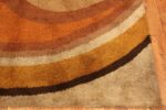Corner Of Vintage Scandinavian Rya Rug 71993 by Nazmiyal Antique Rugs