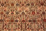 Detail Of Antique Persian Sarouk Farahan Rug 72115 by Nazmiyal Antique Rugs